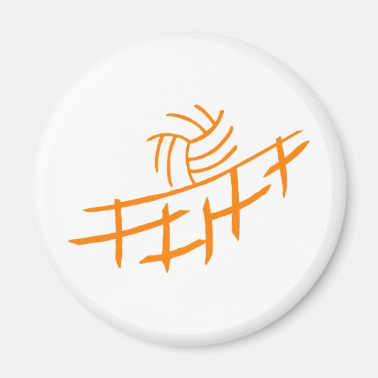 Volleyball Magneet (Voorkant)