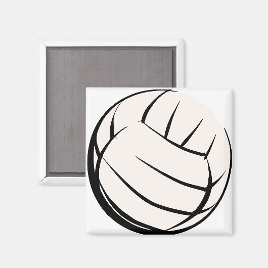 Volleyball Magneet (Voorkant / Achterkant)
