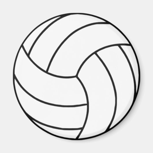 Volleyball Magnet (Voorkant)