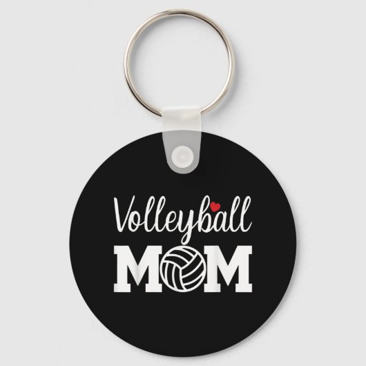 Volleyball mama Cute Mama Life Volleyball Game Day Sleutelhanger (Voorkant)