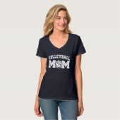 Volleyball mama grappig t-shirt (Voorkant volledig)