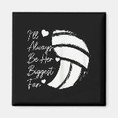 Volleyball mama haar grootste volleybaldochter magneet (Voorkant)