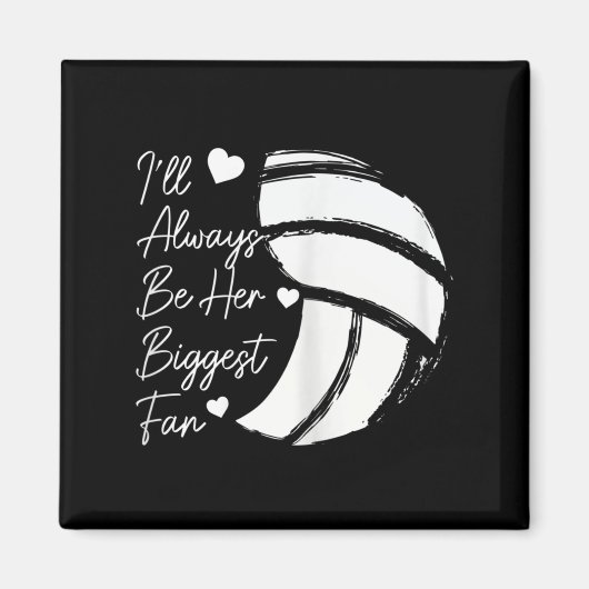 Volleyball mama haar grootste volleybaldochter magneet (Voorkant)