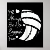 Volleyball mama haar grootste volleybaldochter poster (Voorkant)