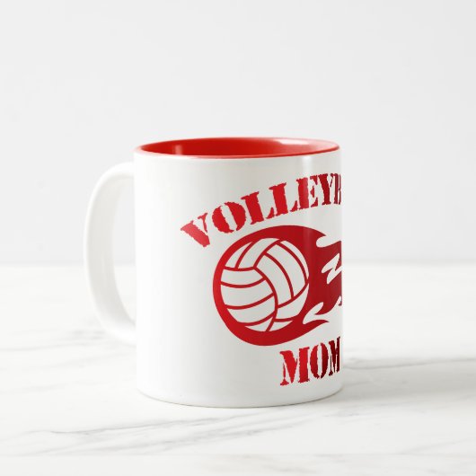 Volleyball mama Mok (Voorkant links)