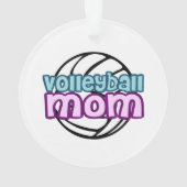 Volleyball mama ornament (achterkant)