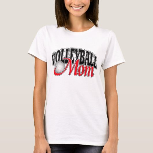 Volleyball mama Shirt (Voorkant)