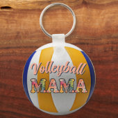 Volleyball Mama Sleutelhanger (Voorkant)