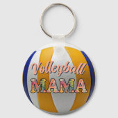 Volleyball Mama Sleutelhanger (Achterkant)