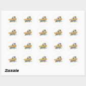 Volleyball Mama Sticker (Retro Schrift) (Vel)