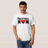 Volleyball mama t-shirt (Voorkant volledig)