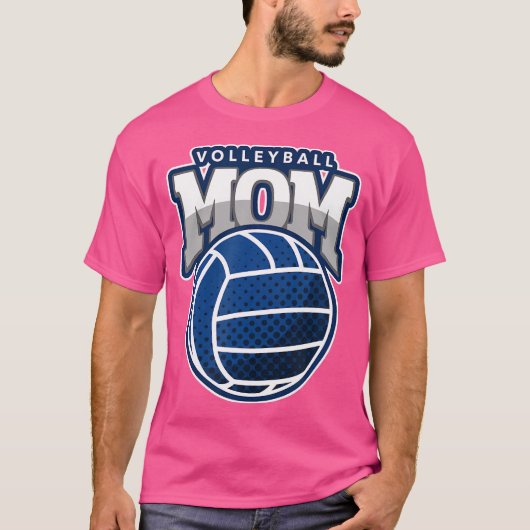 Volleyball mama t-shirt (Voorkant)