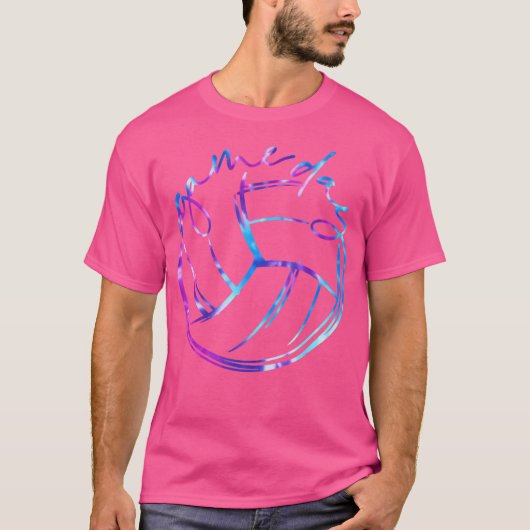Volleyball mama t-shirt (Voorkant)