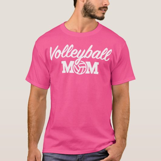 Volleyball mama t-shirt (Voorkant)