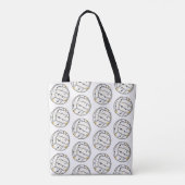 Volleyball mama tote bag (Achterkant)