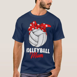 Volleyball mamma Vrouwen T-shirt