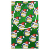 Volleyball met kerstPet Klein Cadeauzakje (Achterkant)