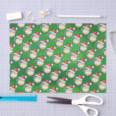 Volleyball met kerstPet Tissuepapier (Craft)