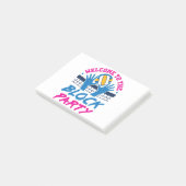 Volleyball Middle Blocker Welkom bij Block Party Post-it® Notes (Schuin)