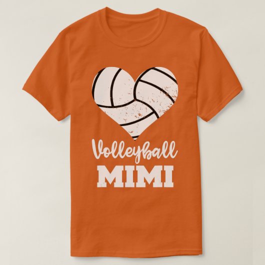 Volleyball Mimi Funny Volleyball Player Mimi T-shirt (Design voorkant)