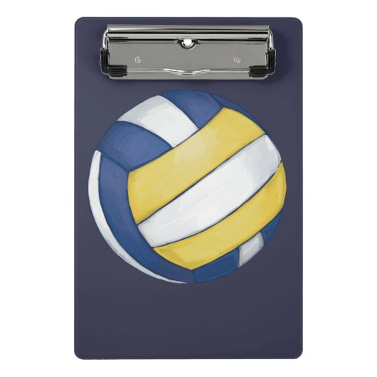 Volleyball Mini Klembord (Voorkant)