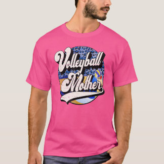 Volleyball Moeder  Volleybalfamilie Matchi T-shirt