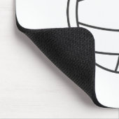 Volleyball Mousepad Muismat (Hoek)