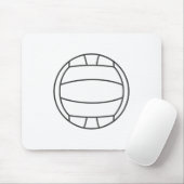 Volleyball Mousepad Muismat (Met muis)