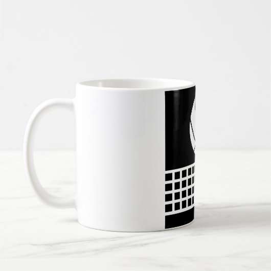 Volleyball Mug Koffiemok (Links)