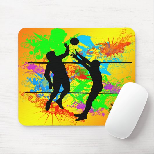 Volleyball Muismat (Met muis)