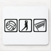 Volleyball Muismat (Voorkant)