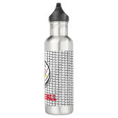 Volleyball Net Custom Player Name Number Ball Waterfles (Rechts)