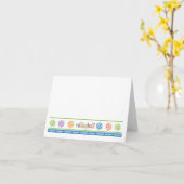 Volleyball Notecard Kaart (Gele Bloem)