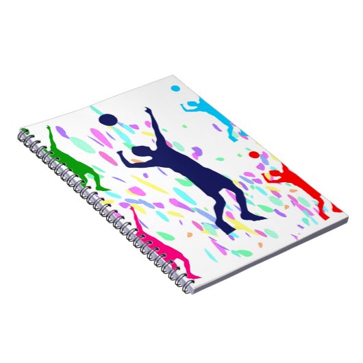 VOLLEYBALL NOTITIEBOEK (Rechterzijde)