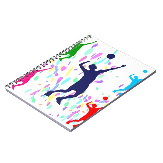 VOLLEYBALL NOTITIEBOEK (Linkerzijde)