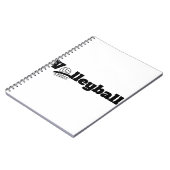 Volleyball Notitieboek (Linkerzijde)