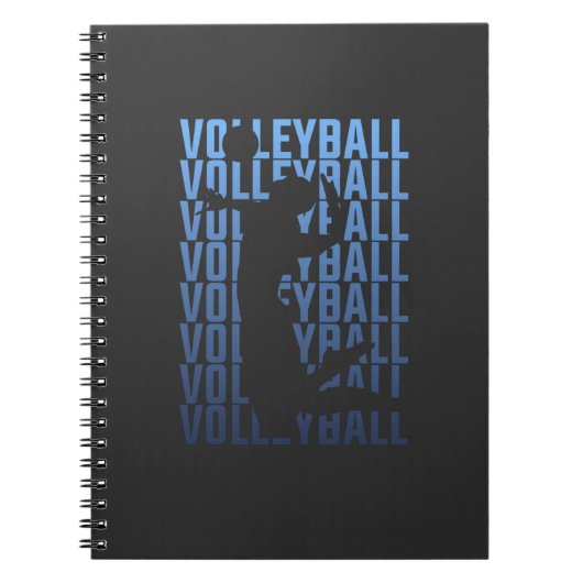 Volleyball Notitieboek (Voorkant)