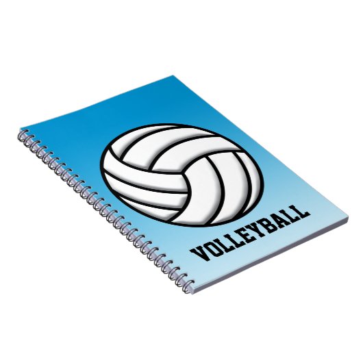 Volleyball Notitieboek (Rechterzijde)