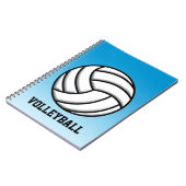 Volleyball Notitieboek (Linkerzijde)