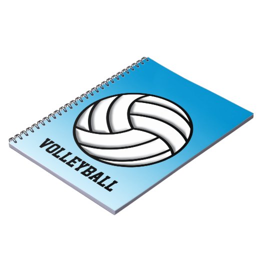 Volleyball Notitieboek (Linkerzijde)