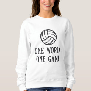 Volleyball One World One Game Volleyball Gift Trui