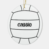 Volleyball Ornament (Links)