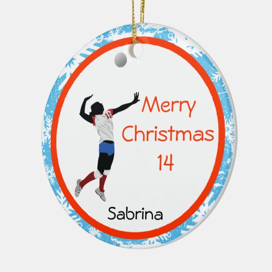 VolleyBall Ornament Personalize Server (Links)