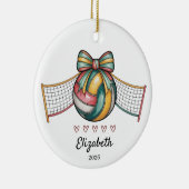 Volleyball Ornament Youth Volleyball Gifts  (Rechts)