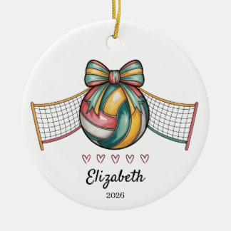 Volleyball Ornament Youth Volleyball Gifts