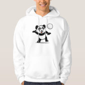 Volleyball Panda Hoodie (Voorkant)
