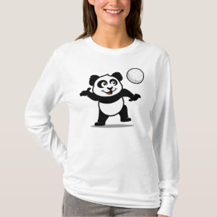 Volleyball Panda T-shirt