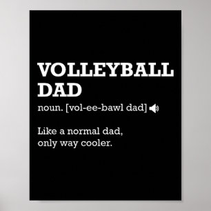 Volleyball Pap Definition Poster