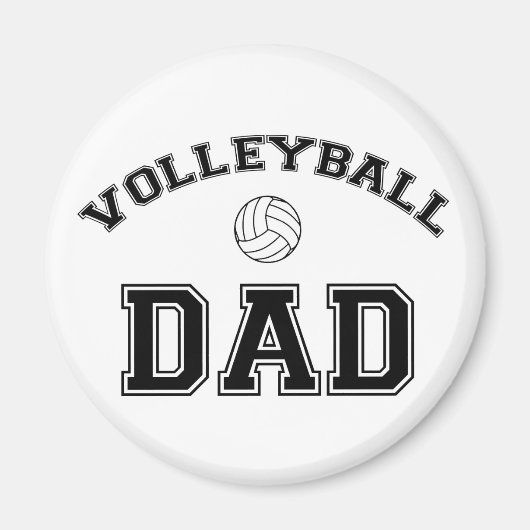 Volleyball Pap Magneet (Voorkant)