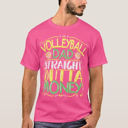 Volleyball Pap T-shirt (Voorkant)